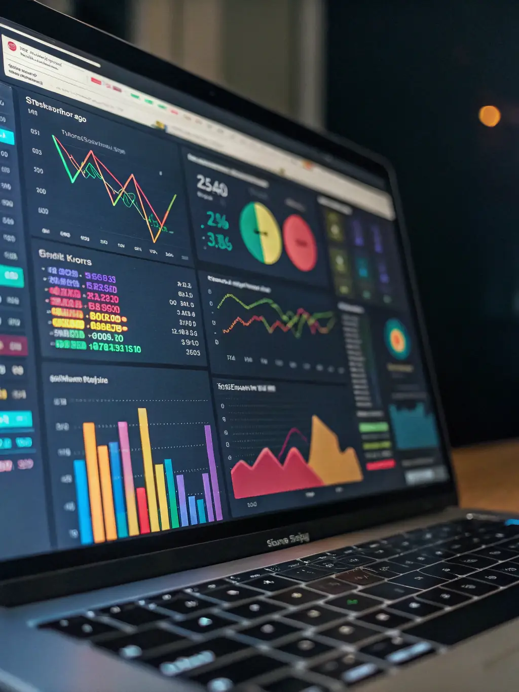 A visual representation of data-driven insights, showing how institutions can optimize resource allocation using CNV AI Labs' analytics.